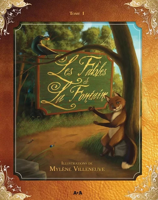 Les fables de La Fontaine -  AdA - Éditions AdA