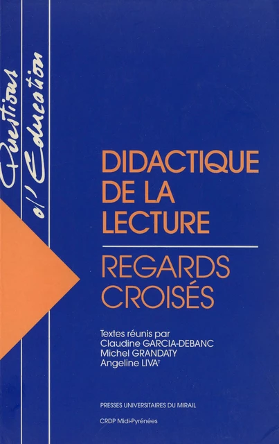 Didactique de la lecture -  - Presses universitaires du Midi