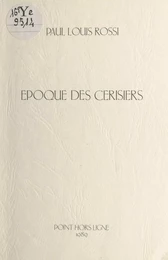 Époque des cerisiers