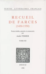 Recueil de farces (1450-1550)