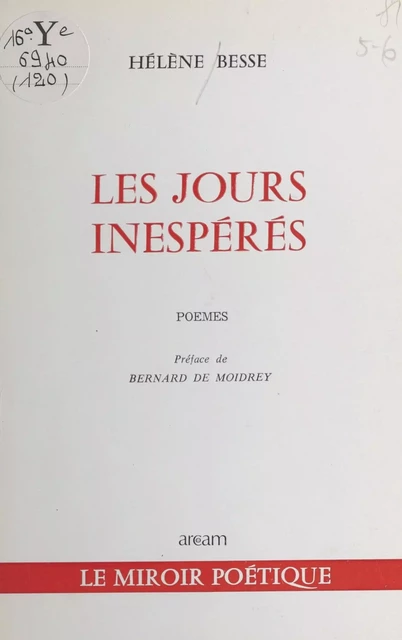 Les jours inespérés - Hélène Besse - FeniXX réédition numérique