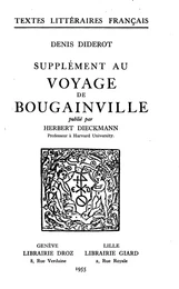 Supplément au Voyage de Bougainville