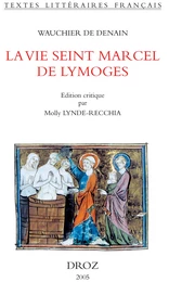 La Vie seint Marcel de Lymoges