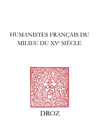 Humanistes français du milieu du XVe siècle