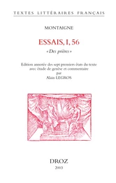 Essais. I, 56 : "Des Prières"