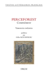 Perceforest. Complément