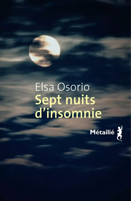 Sept nuits d'insomnie - Elsa Osorio - Métailié