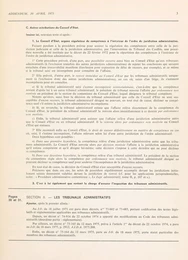 Le juge administratif (1.1) : L'organisation et la compétence des juridictions administratives au 30 avril 1975