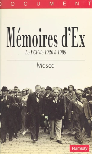 Mémoires d'ex -  Mosco - FeniXX réédition numérique