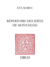 Répertoire des idées de Montaigne