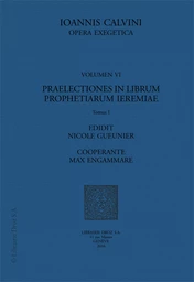 Praelectiones in librum prophetiarum Ieremiae