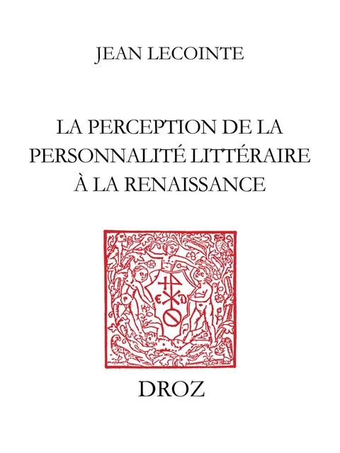 L'Idéal et la différence - Jean Lecointe - Librairie Droz