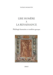 Lire Homère à la Renaissance