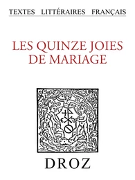 Les Quinze joies de mariage