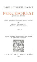 Le Roman de Perceforest. Quatrième partie