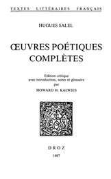 Œuvres poétiques complètes