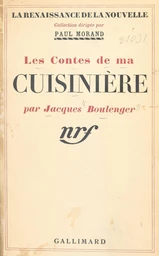 Les contes de ma cuisinière