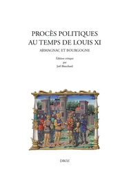 Procès politiques au temps de Louis XI