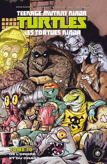 Les Tortues Ninja - TMNT, T10 : De l'ordre et du chaos - Tom Waltz, Bobby Curnow, Kevin Eastman - HiComics