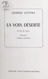 La voix déserte