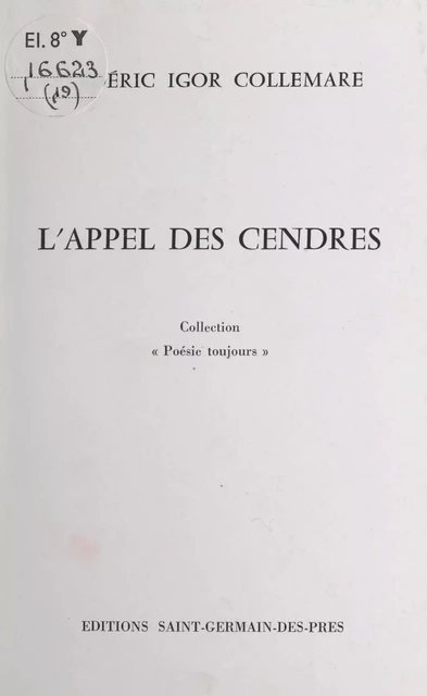 L'appel des cendres - Frédéric Igor Collemare - FeniXX réédition numérique