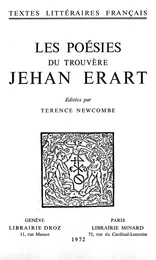 Les Poésies du trouvère Jehan Erart