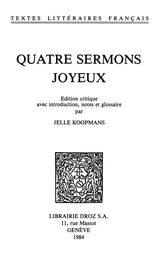 Quatre sermons joyeux