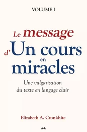 Le message d’Un cours en miracles