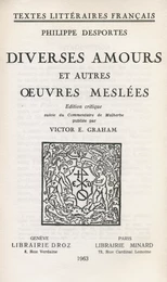 Diverses Amours et autres Œuvres meslées