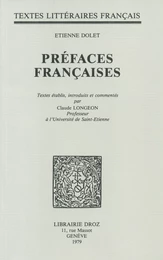 Préfaces françaises