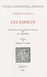 Les Esprits / Préface de Madeleine Lazard