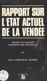 Rapport sur l'état actuel de la Vendée