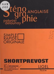 Shortprevost : sténographie anglaise Prévost Delaunay