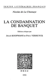 La Condamnation de banquet