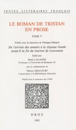 Le roman de Tristan en prose