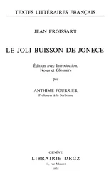 Le joli buisson de Jonece