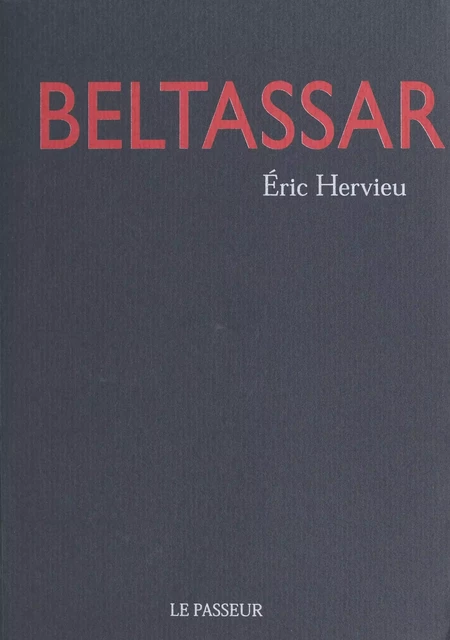 Beltassar - Éric Hervieu - FeniXX réédition numérique