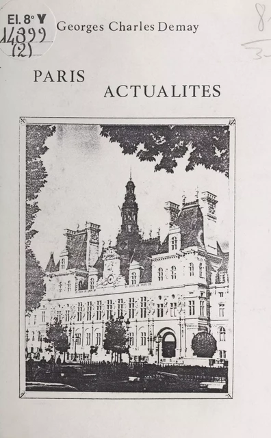 Paris-actualités - Georges-Charles Demay - FeniXX réédition numérique