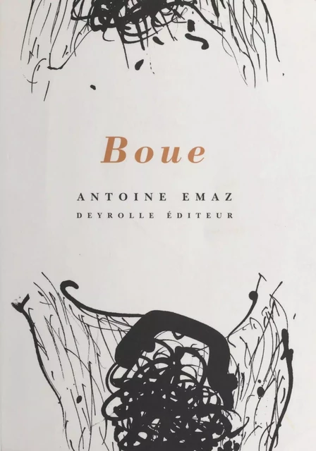 Boue - Antoine Émaz - FeniXX réédition numérique