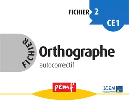 Fichier Orthographe 2 - pack enseignant (Livret Pédagogique + Fiches Elèves)