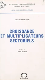 Croissance et multiplicateurs sectoriels