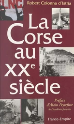 La Corse au XXe siècle