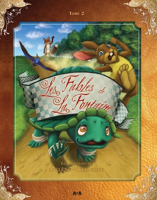 Les fables de La Fontaine -  AdA - Éditions AdA