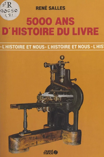 5.000 ans d'histoire du livre - René Salles - FeniXX réédition numérique