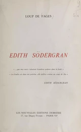 Edith Södergran