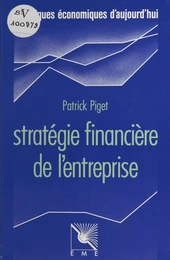 Stratégie financière de l'entreprise