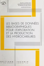 Les bases de données bibliographiques pour l'exploration et la production des hydrocarbures