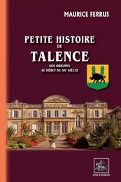 Petite Histoire de Talence