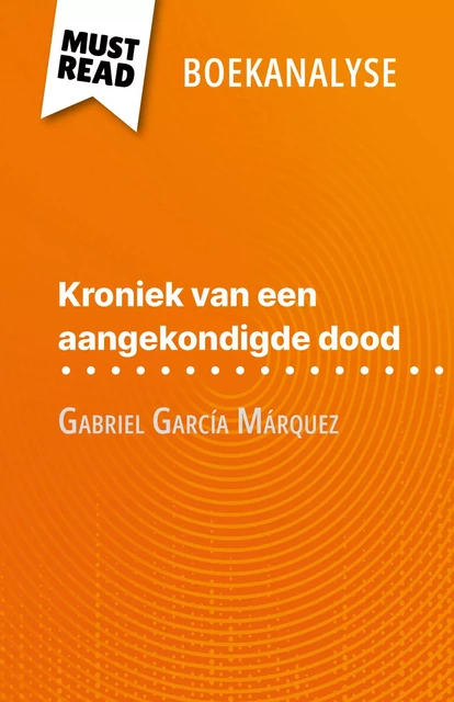 Kroniek van een aangekondigde dood - Natalia Torres Behar - MustRead.com (NL)