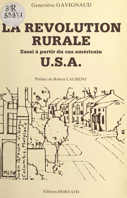 La révolution rurale (U.S.A.) : essai à partir du cas américain - Geneviève Gavignaud-Fontaine - FeniXX réédition numérique